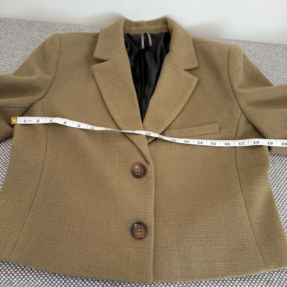 ANTHROPOLOGIE Cropped Blazer Jacket size 12 - Picture 12 of 13